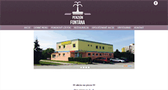 Desktop Screenshot of penzion-fontana.sk